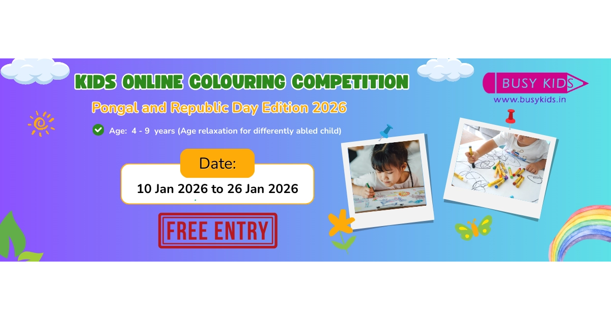 Kids Online Colouring Competition
