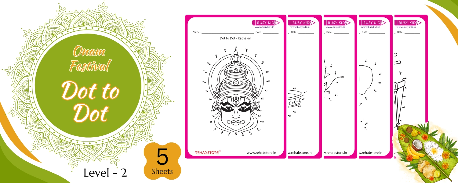 Onam Festival Dot to Dot Level - 2