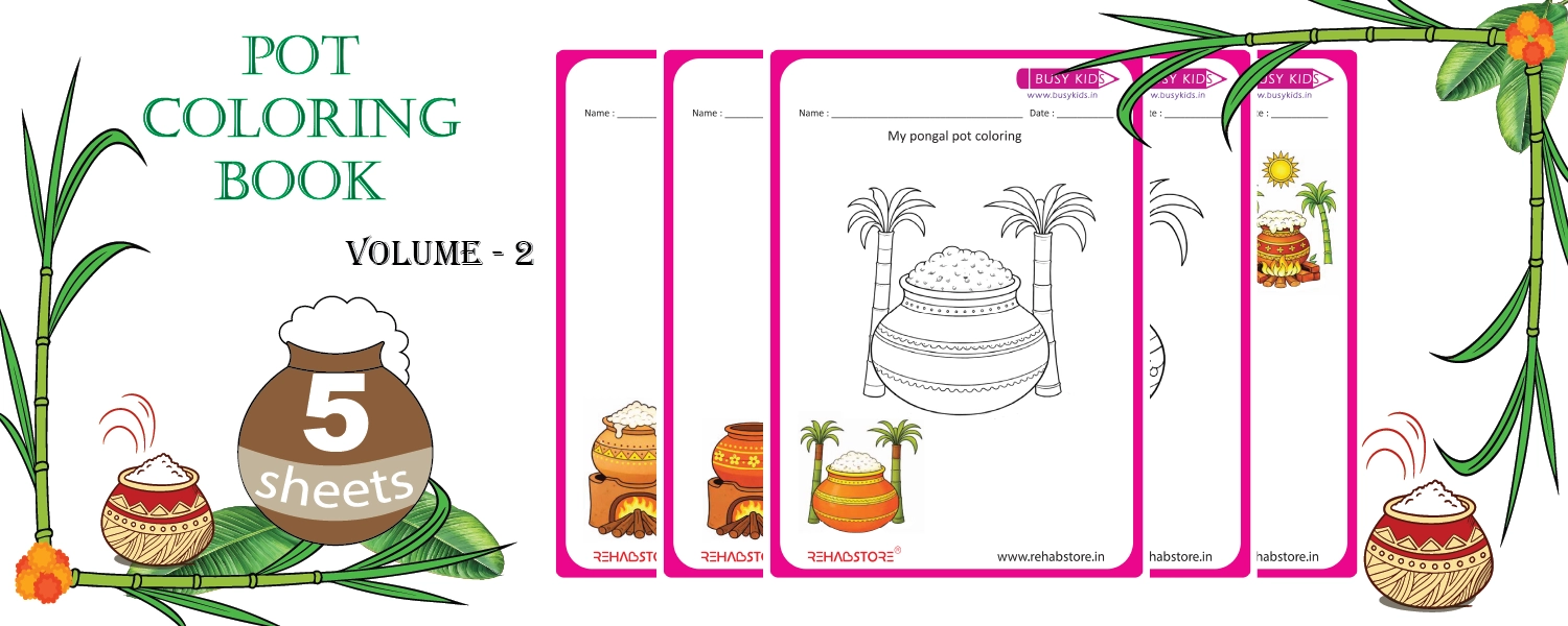 Pot Colouring Book (Vol 2)
