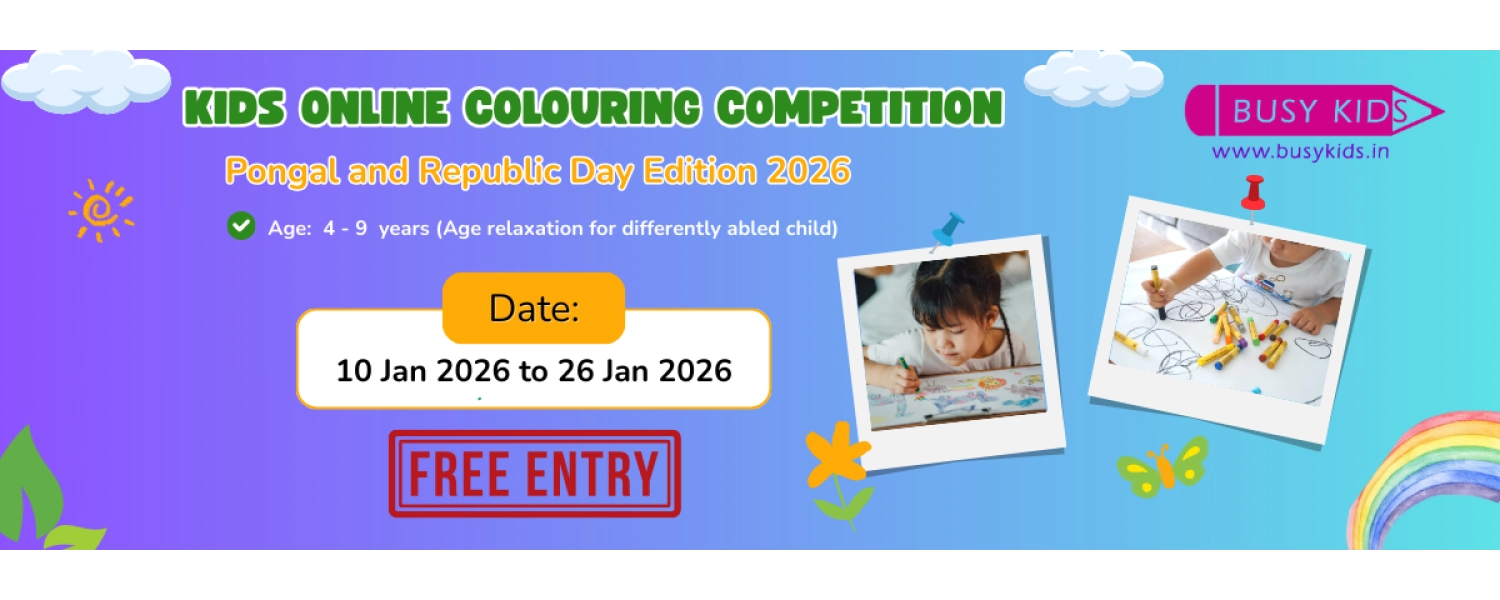 Kids Online Colouring Competition