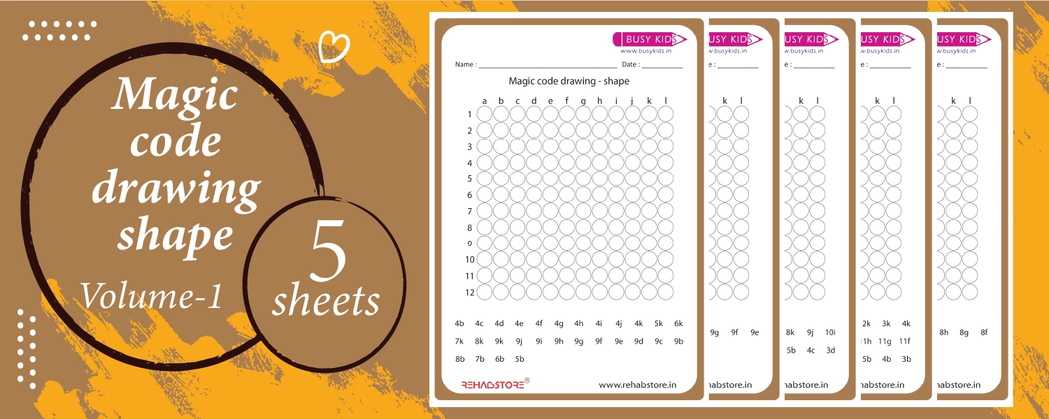 Magic Code Drawing – Shape (Volume 1)