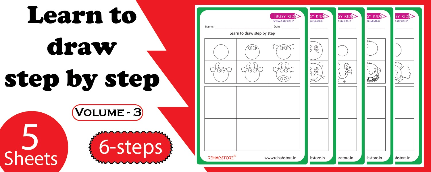 6 Steps Drawing (Vol 3)