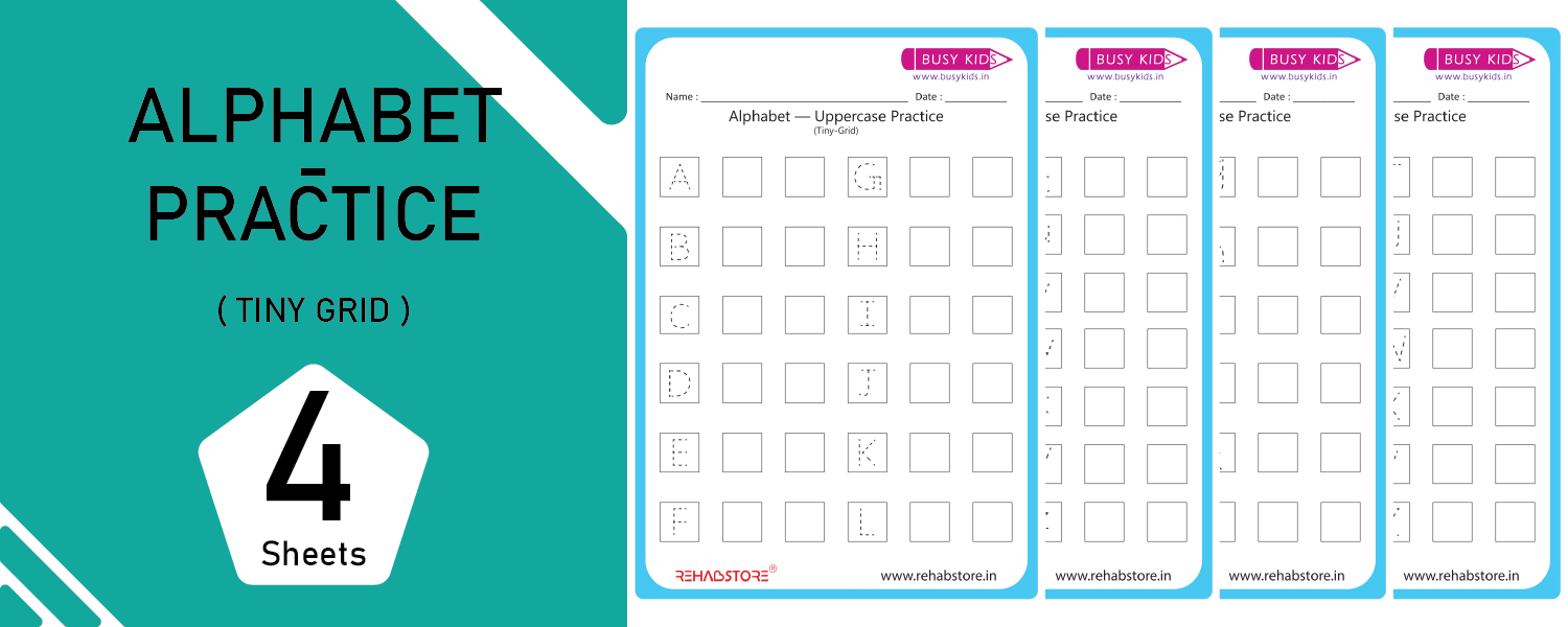 Alphabet Practice - Tiny Grid