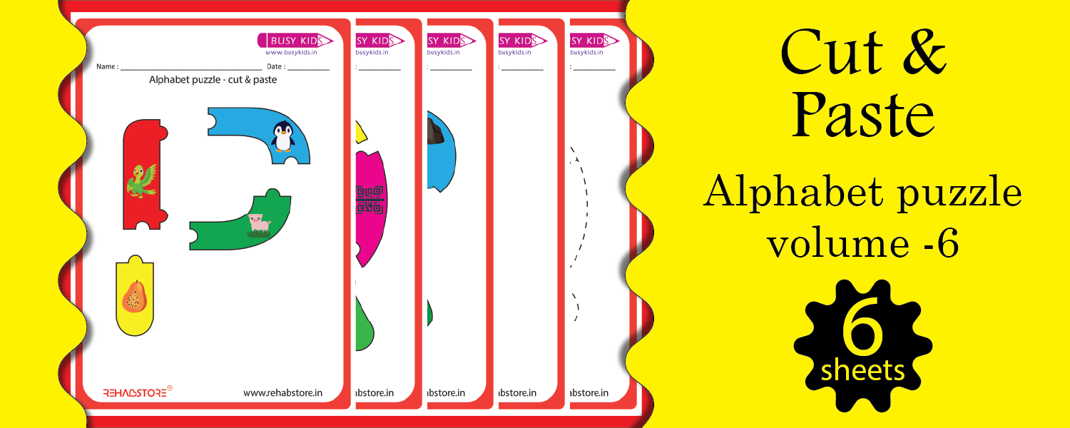 Alphabet Puzzles (Vol 6)