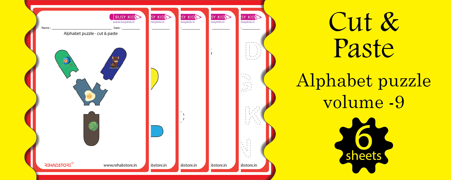 Alphabet Puzzles (Vol 9)