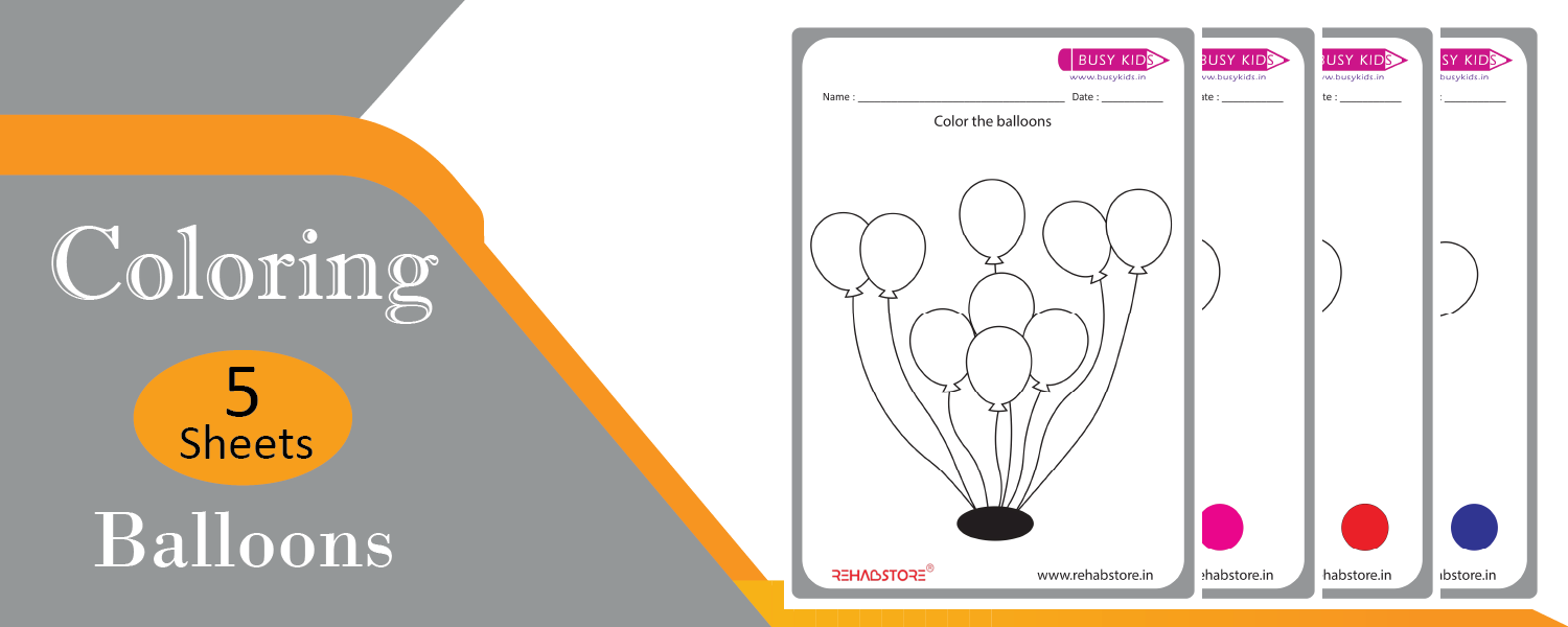 Balloons Worksheet