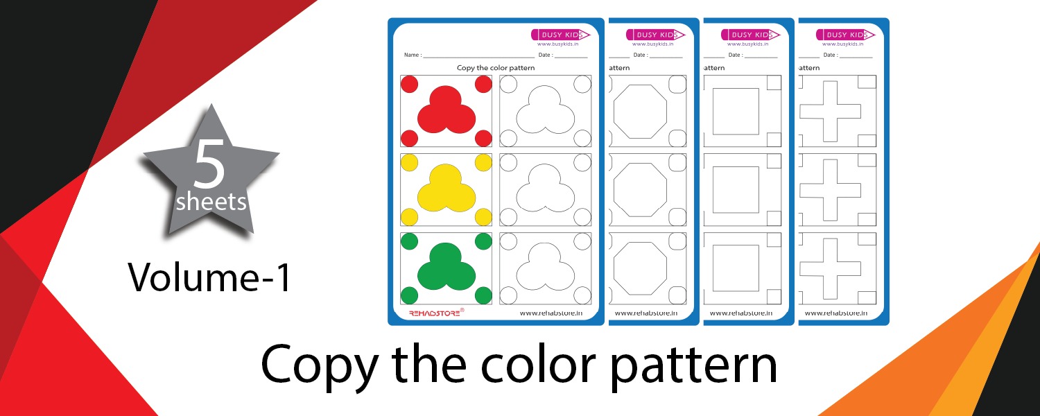 Copy the Color Pattern – Volume 1