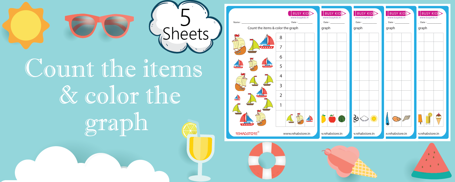 Count the Items & Color the Graph