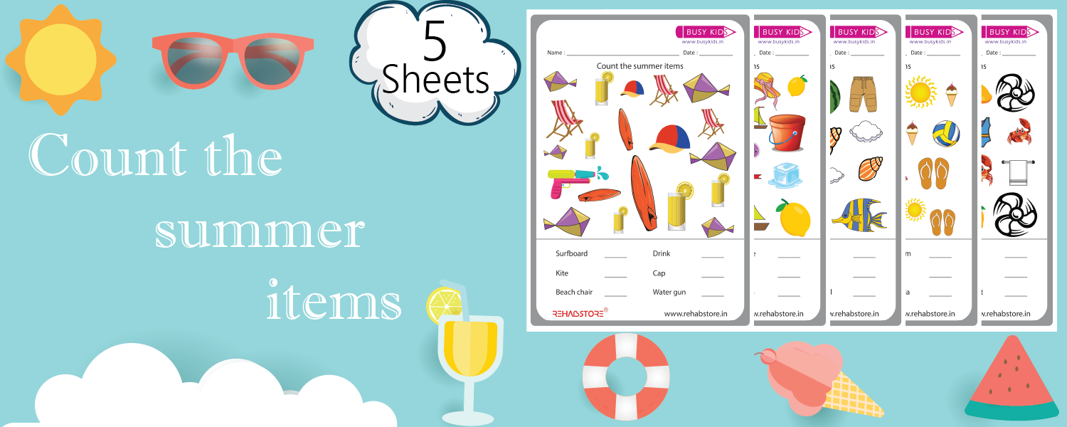 Count the Summer Items