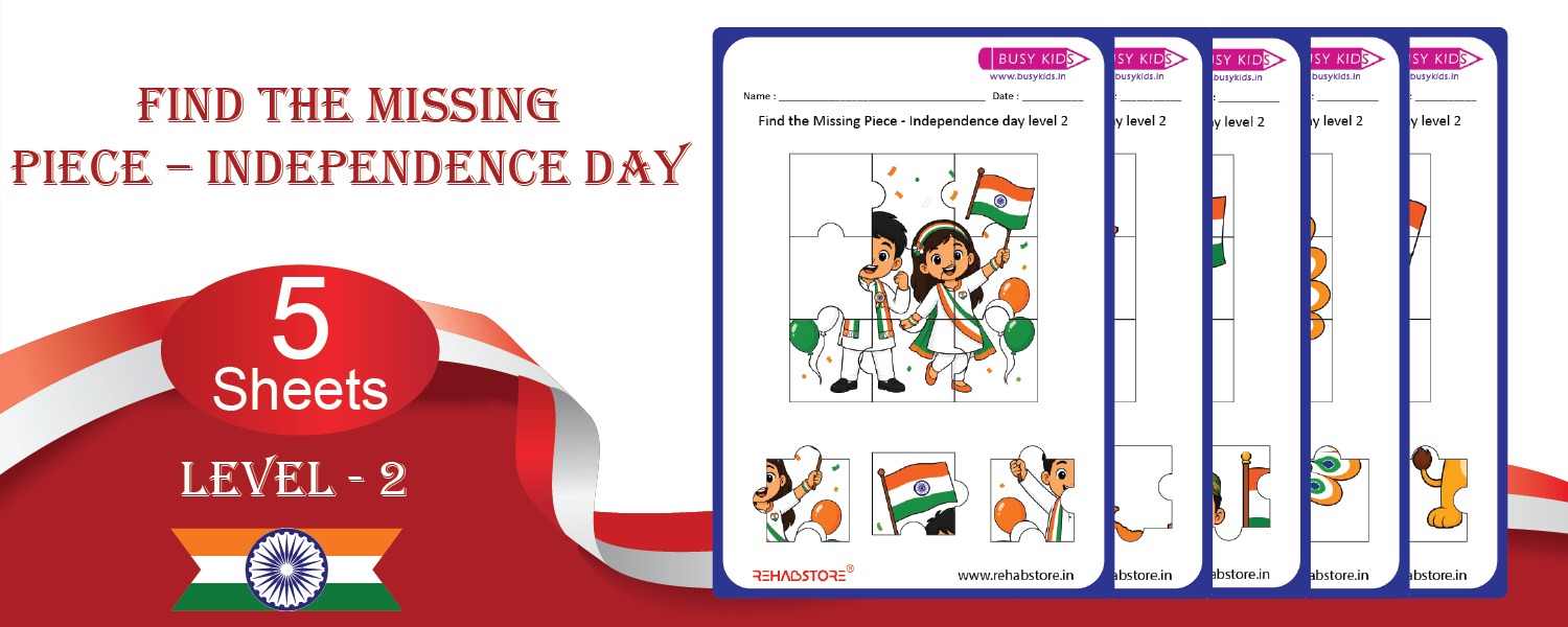 Find the Missing Piece Independce Day Level - 2