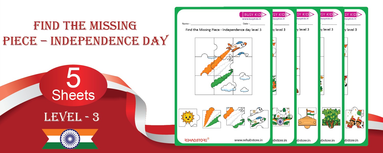 Find the Missing Piece Independce Day Level - 3