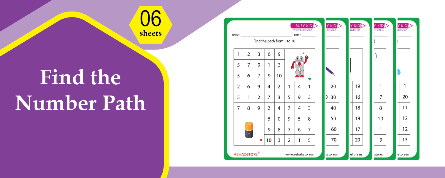 Find the Numbers Path