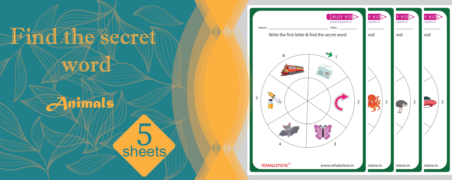 Find the Secret Word - Animals