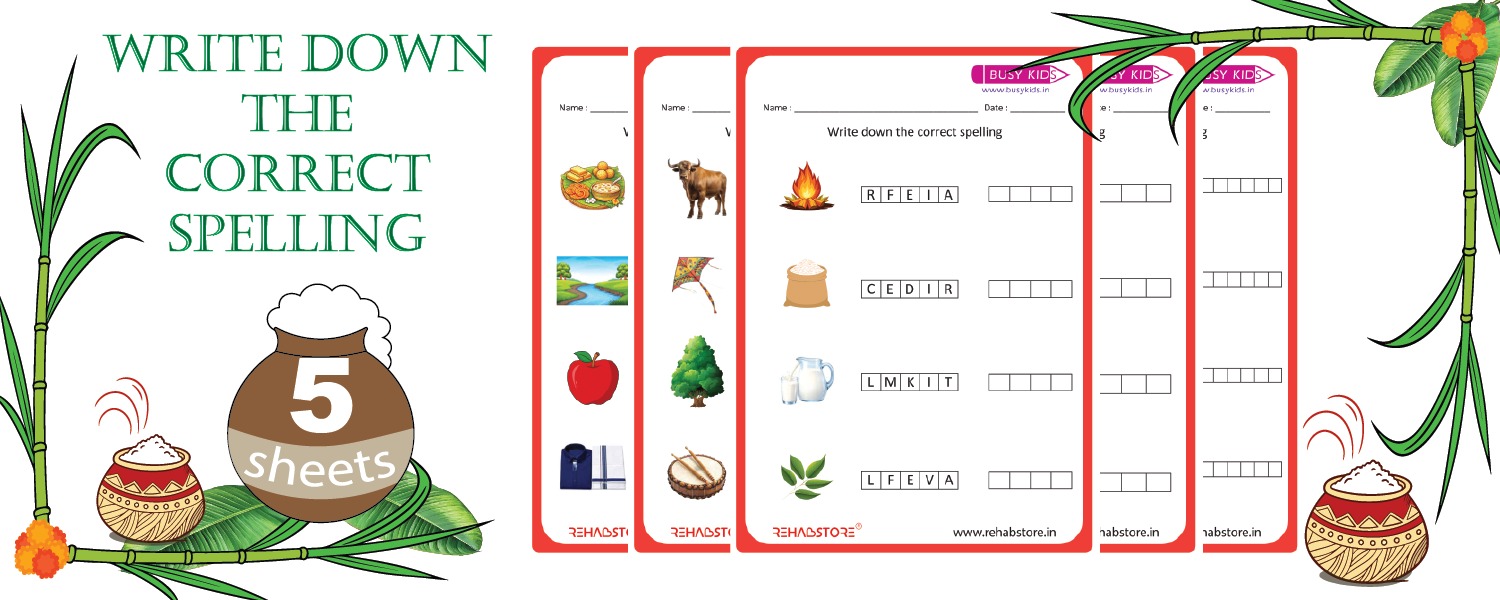 Jumble letters - Pongal Special