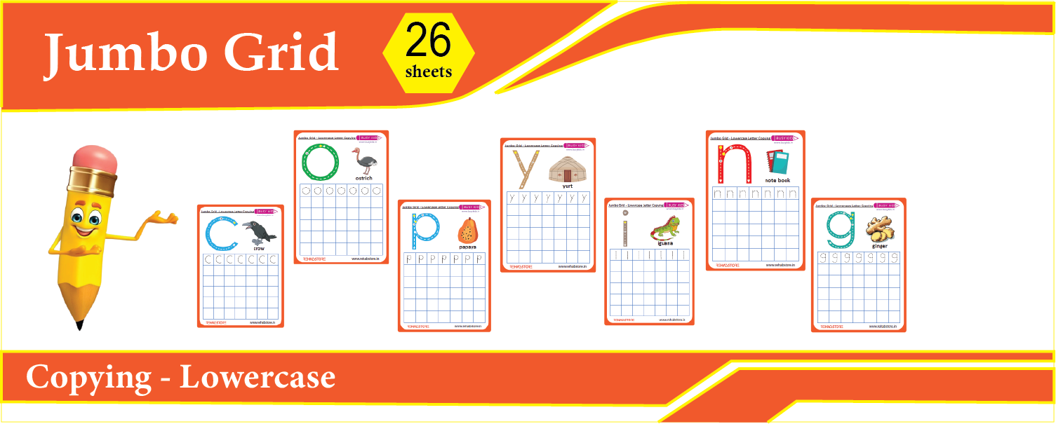 Jumbo Grid – Copying – Lowercase