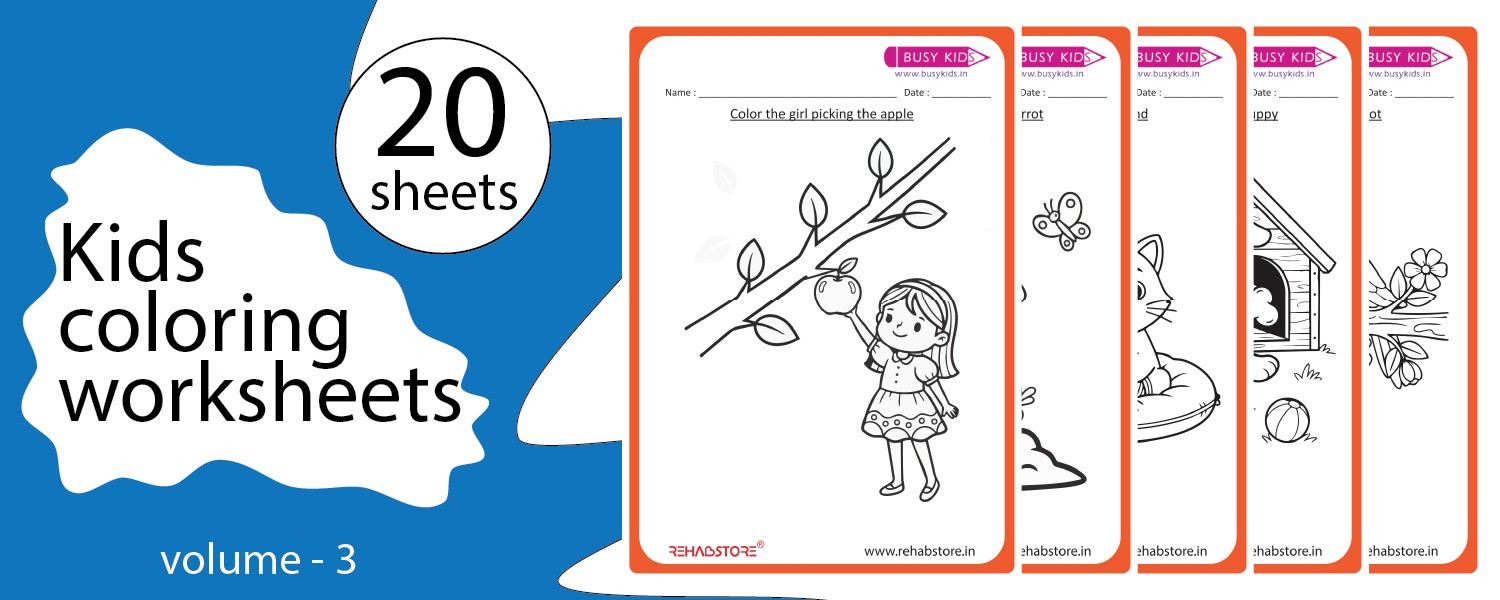 Kids Colouring Book – Level C