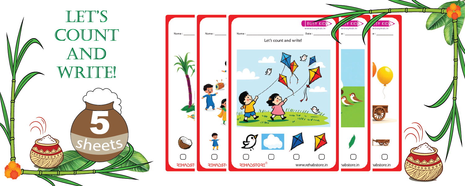 Let’s Count and Write