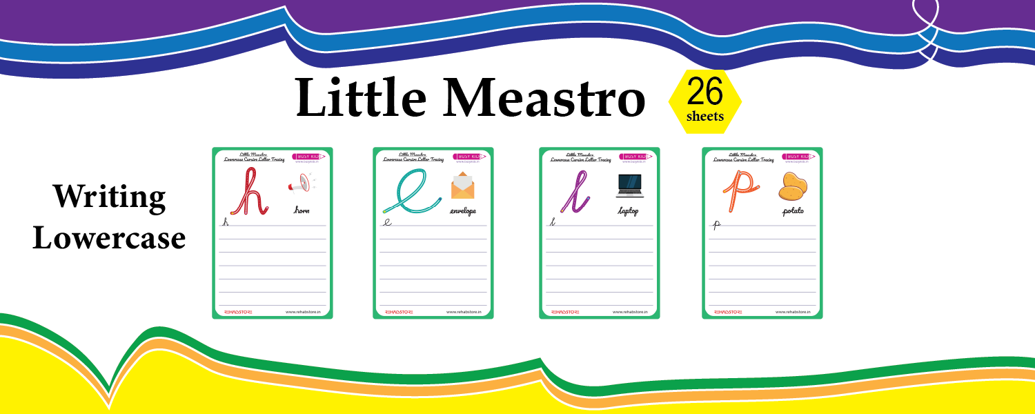 Little Maestro - Writing - Lowercase - Cursive