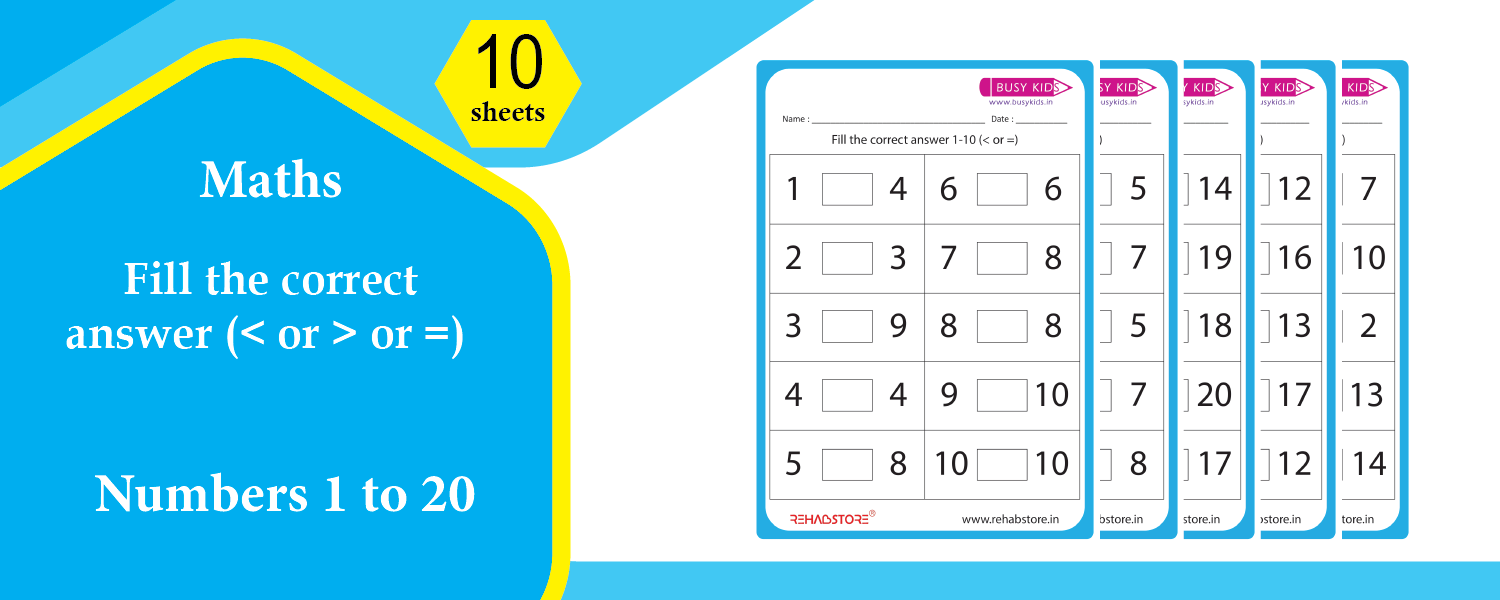 Mark with Symbols (1 to 20)