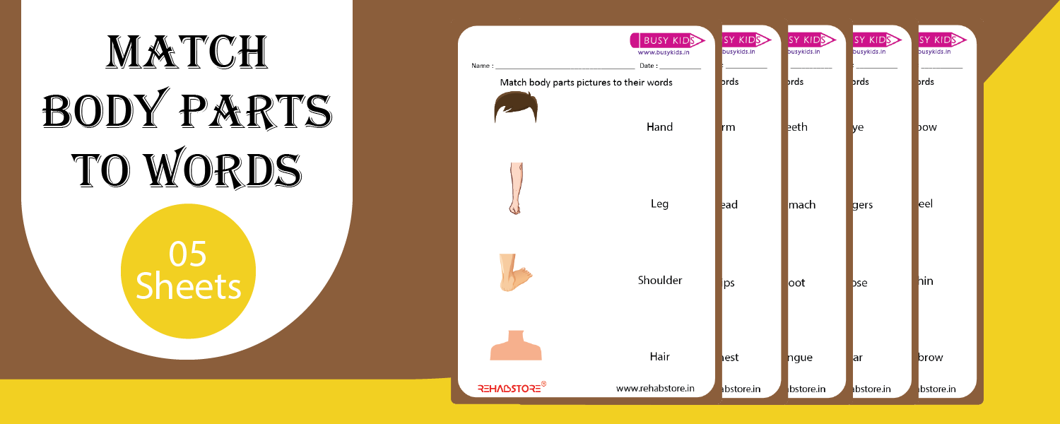 Match Body Parts to Words