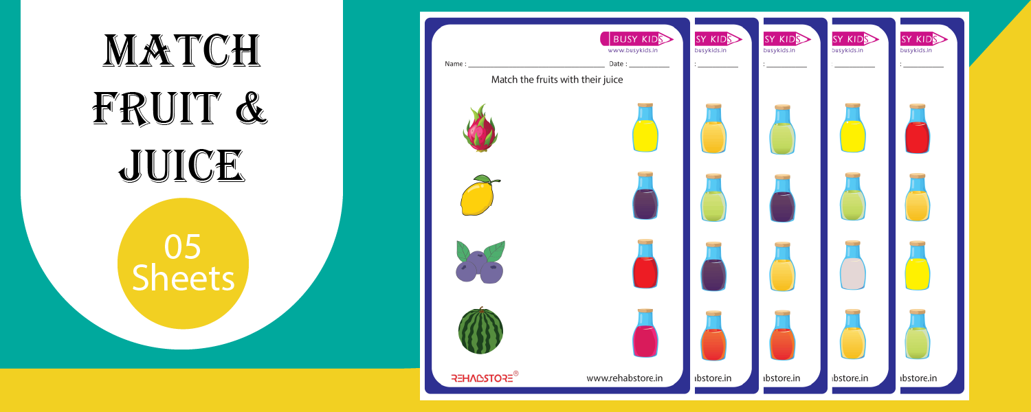Match Fruit &  Juice