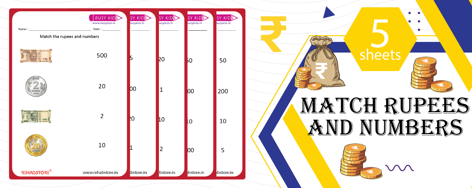 Match Rupees and Numbers