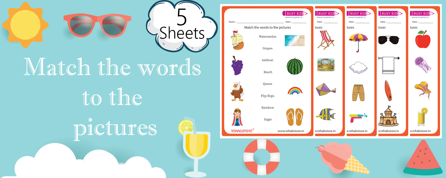 Match the Words to the Pictures