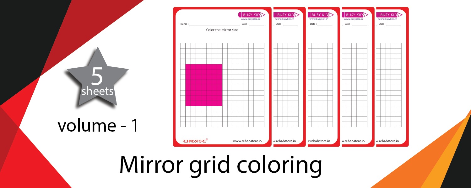 Mirror Grid Cube Colouring (Vol 1)