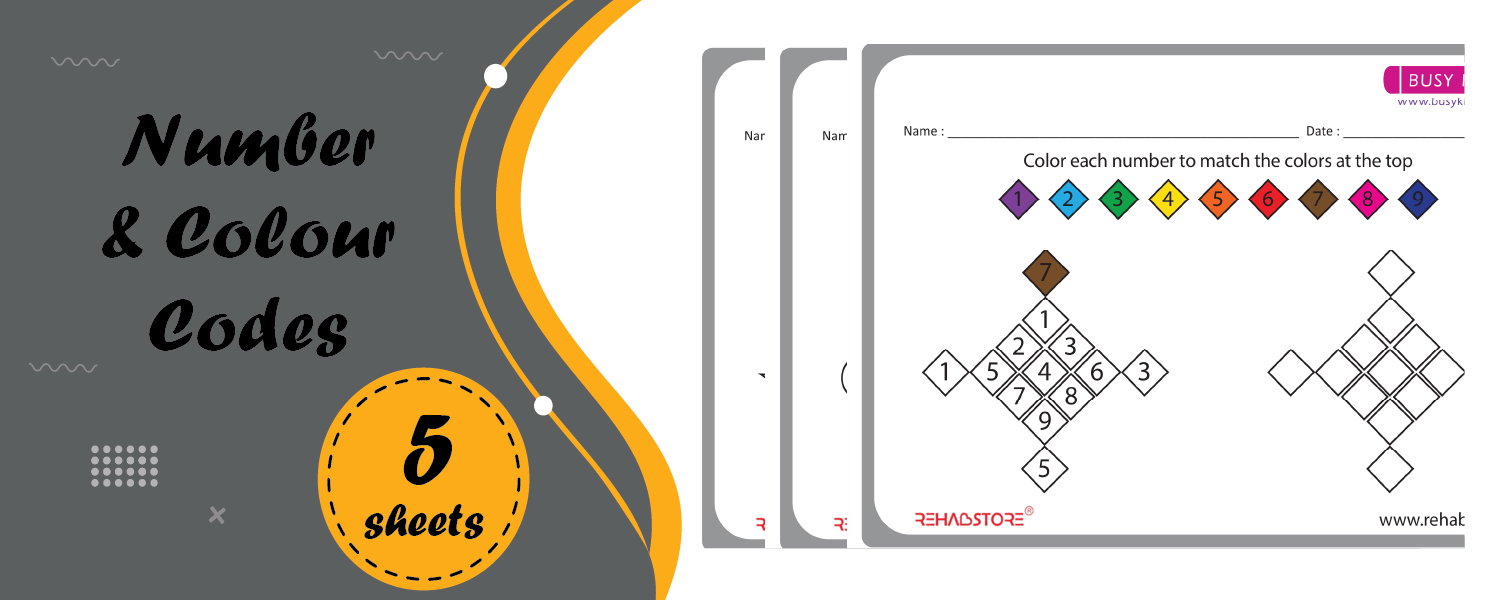 Number & Colour Codes (Vol 1)