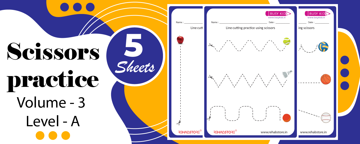 Scissors Practice – Volume 3 (Level A)