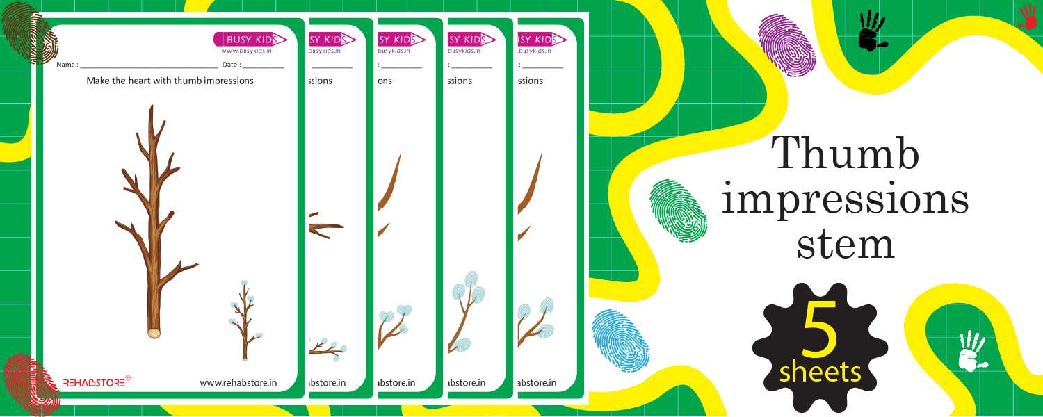 Thumb Impression Art (Vol 1)