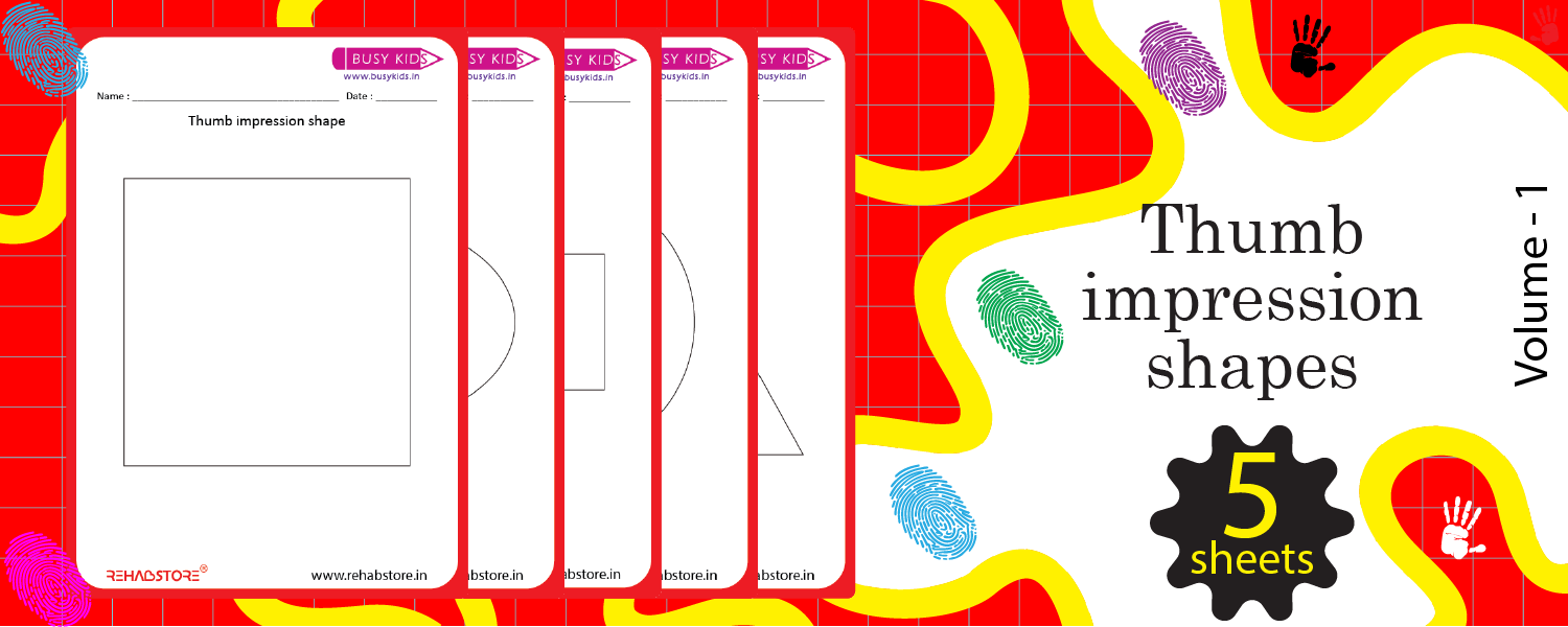 Thumb Impression Shapes (Vol 1)