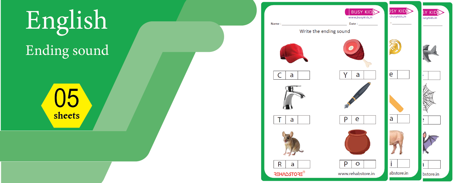 Write the Ending Sound